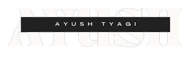 Ayush Tyagi Web Developer